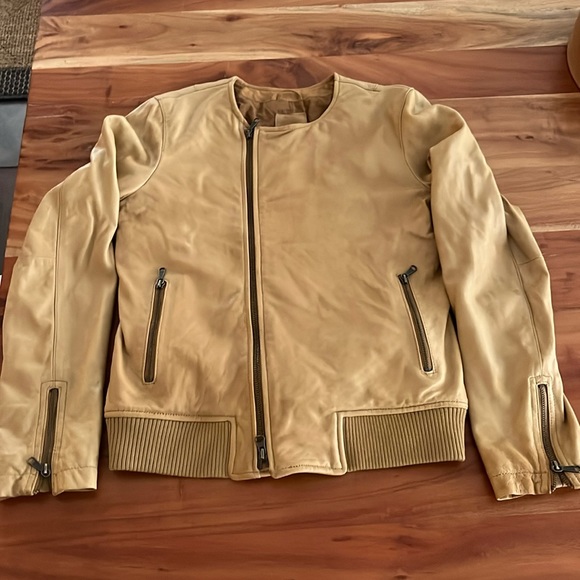 GAP Jackets & Blazers - Gap Retro Look Soft Leather Jacket sz medium